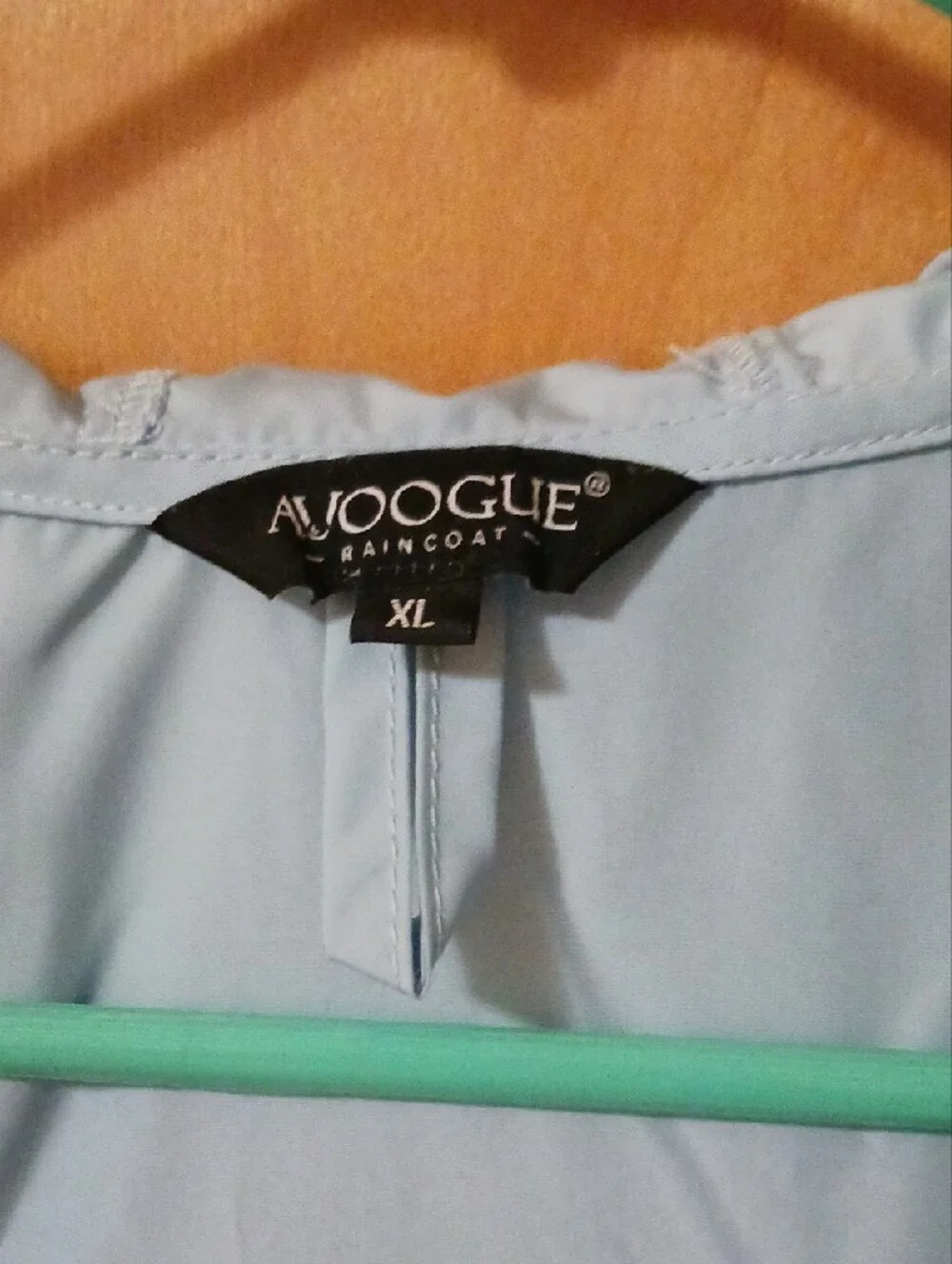 Men's Light Blue And Light Pink Hooded Windbreaker Jackets